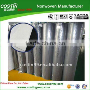 Recycled polyester stitch-bonded nonwoven fabric