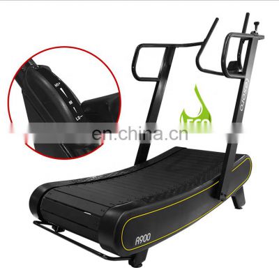 Commercial use curved self-powered non-motorized for walk,jog,sprint and backward home fitness sport equipment dog teadmill belt