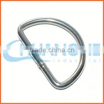 China supplier metal welded d ring for belt