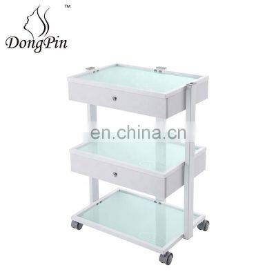 New Arrival White Black Medical Hospital Trolley