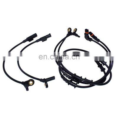 4pcs Front Rear ABS Wheel Speed Sensor 1645400717 For Mercedes-Benz ML350 ML320