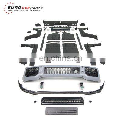G500 W463 Body Kits Fit for MB G-CLASS W463 G500/ G55/ G63 to G800 Body Kits B-style G800 Wide Body Kits PU W463 Wide Kit