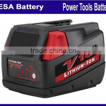 18V 2.0Ah Li-ion battery for Milwaukee power tool 48-11-1830 battery