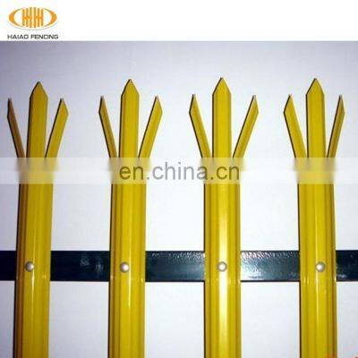 low price high quality china supply palisade fence powder coated,palisade fence for uk market,high quality palisade fence for uk