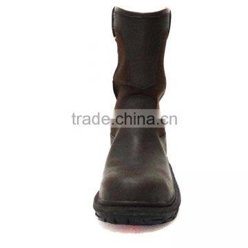 Best Quality Brown Color Pull-up Rubber Sole Safety Rigger Boots photo-5