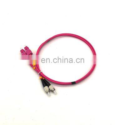 Patch Cord SC LC ST FC 50/125 om4 mm MM62.5/125 Fiber Optic Pigtail Fiber Jumper Simplex Single Mode OM4 0.9MM