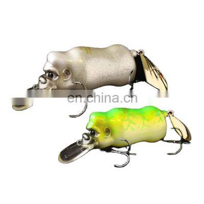 8cm 14g orangutan  lifelike 3D eyes Trolling Isca Floating minnow fishing Artificial Hard Bait