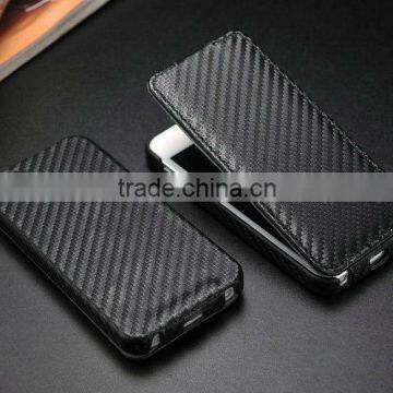 luxury leather case for iphone5 , flip leather case cover for iphone 5