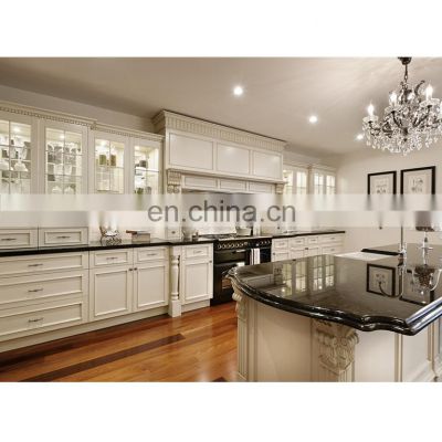 Hot sell I shaped design refacing aluminium led profile teak wood doors kitchen cabinet