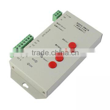 SD Card Recognizable DIY Color Changing Mode T-1000S Programmable LED Strip Controller Especially for Dream-color Changing Strip photo-2