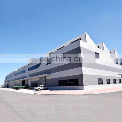 light prefabricated steel structure prefab frame workshop building