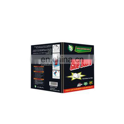 Factory Directly Black Cat Mouse Trap Rat Mouse Glue/Gum Trap Pad Paper Board Cardboard Bait Station(Big Size) photo-3