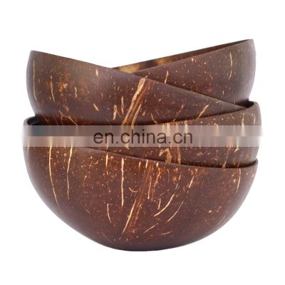 100% Handmade Natural Coconut Shell Bowl/ Coconut Bowl Customized Logo From Vietnam