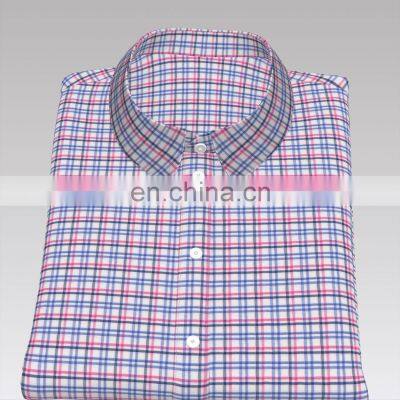 2023 Spring/Summer New Development Design 100%Cotton Yarn Dyed Dobby Check For Tops photo-5
