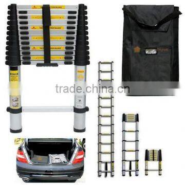 3.2m New Telescopic Ladder Extendable Extension 10 Steps Aluminium