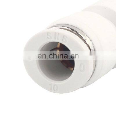 SNS BPU Series Straight Plastic Pneumatic Fitting Push in Air Fitting Union Air Hose Quick Connector photo-4