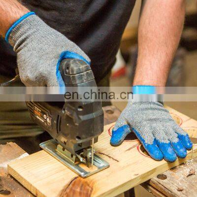 High Quality Customized Latex Leather Men Heavy Duty Working Gloves Safety Gloves Mechanic Work Glove photo-5