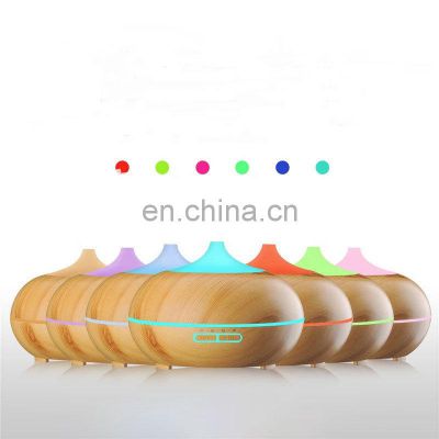 2021 New Humidifier Cool Mist Iron Aromatherapy Essential Oil Diffuser Mood Light Lamps Aroma Diffuser