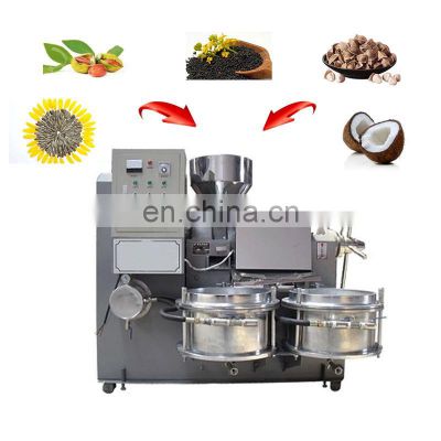 Jatropha Palm Sacha Inchi Peanut Sesame Hazelnut Flax Seed Cold Screw Oil Filter Press Expeller Machine