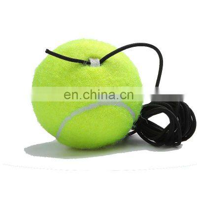 Indoor/ Outdoor Tennis Training Partner Sparring Device Aids Tool Elastic Rope Ball Practice Self-Duty Rebound Tennis Trainer