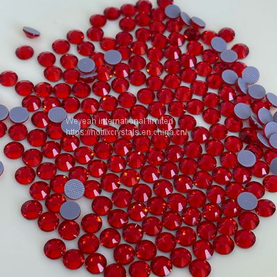 SS4-SS30 flat back hot fix crystal rhinestones for leotards decoration