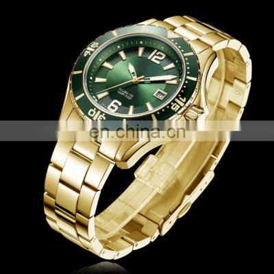 Custom Relogio Masculino Low Moq Men Dive Watches Relojes Hombre Steel Bracelet Waterproof Watch Luxury Quartz Watch Men photo-2