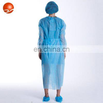 Latex Surgical Blue Gown Disposable Wedding Dresses Islamic Clothing photo-2