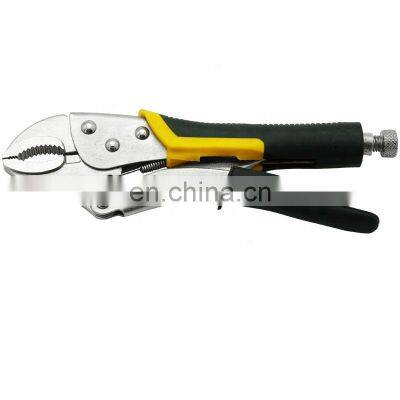 Round Curving Plier Multi Function Tools Curved Carbon Steel Round Jaw Locking Pliers photo-4