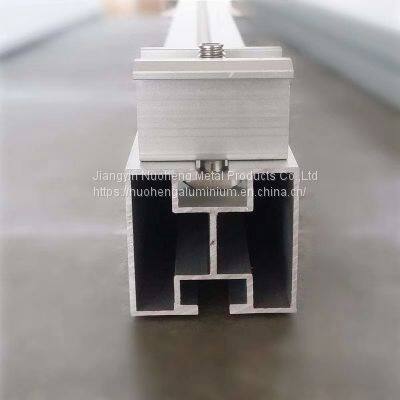 Solar PV Racking System Aluminium Accessories Guiderail Bracket