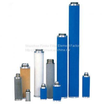 Aux Compressed Air Filter Elements-Depth Filters for the Removal of Water & Oil Aerosols as Well as Solid Particles from Compressed Air & Gases-MF/MFP/P-MF 03/05,02/30,07/25,15/30