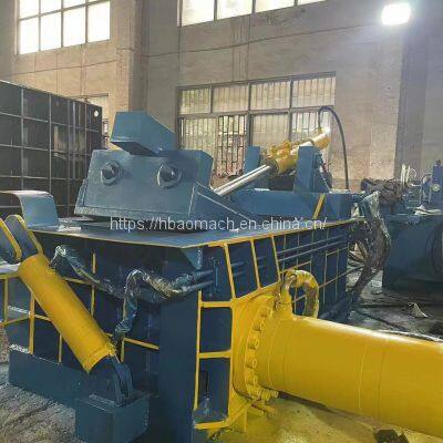 industrial popular hydraulic scrap metal baling press machine