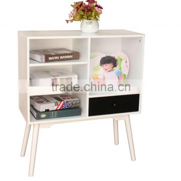 Simple Style Bookcase with Drawer