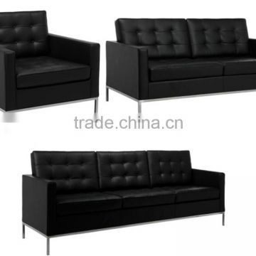 Replica Designer Florence Knoll sectional sofa Genuine leather two seater Florence Knoll sofa for living room