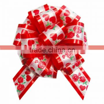 Wedding/thanksgiving gift wrap pull ribbon butterfly bow