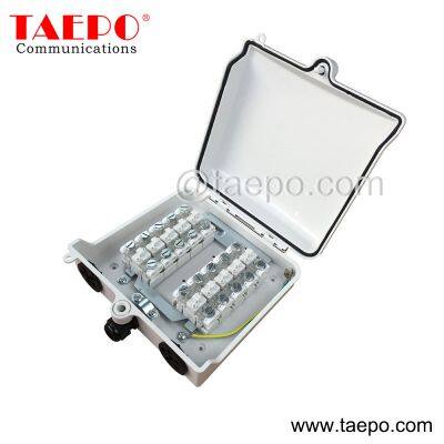 Sample Free Outdoor 10 pair distribution point DP box for STB module without protection from China Factory TAEPO