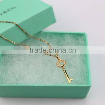 Christmas Key Pendant Necklace photo-3