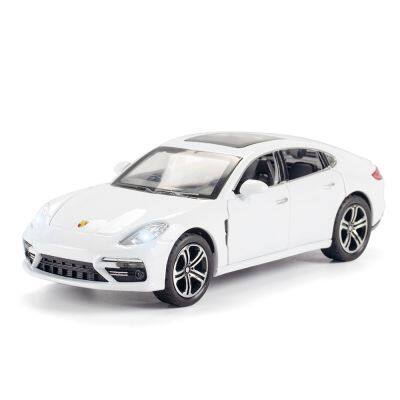 1/32 Panamera Model Sports Car Pink Die Cast Car Toy Alloy Simulation Pull Back Car Toy