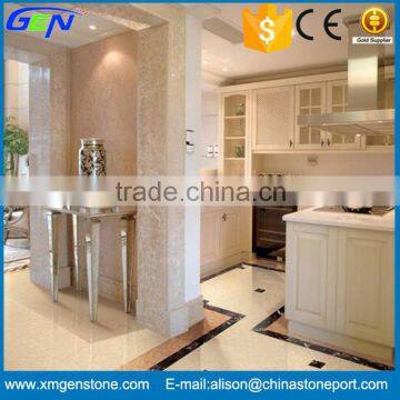 New Design Cheap Polished Moon Beige Indoor Ground Marble Slabs