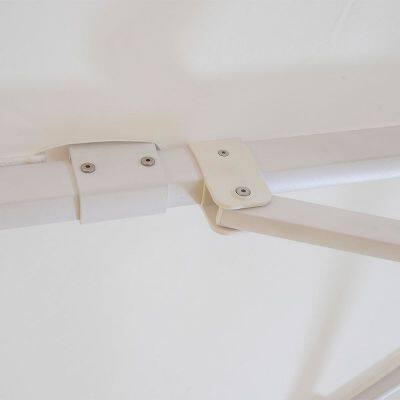 Pure White Roman Umbrella Hotel Home Parasol Villa Restaurant Outdoor Umbrella Courtyard Umbrella Customization photo-4