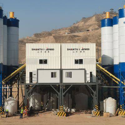 Concrete Batching Plant HZS180-5L With Capacity 180m3/h