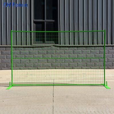 Galvanized Powder Coated Outdoor Portable 6ft* 10ft Canada Temp Fence Removable Temporary Fencing Panel for Construction Site