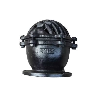 Cast Iron With Strainer Foot Valve for Water Pump Foot Operated Hydraulic Valve Flange Foot Valve With High Quality photo-3