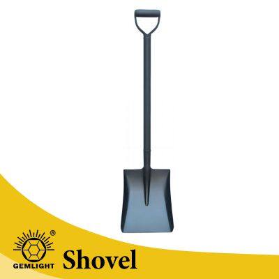 Тяжелый ковш с круглой вершиной из марганцевой стали для сада, копающий ковш с деревянной рукоятью, производитель сельскохозяйственных инструментов