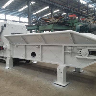 Moedor de madeira movel a diesel para trituracao de galhos e tambor