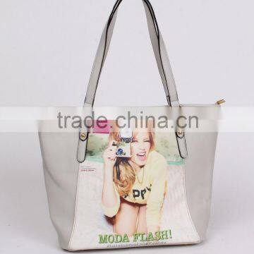 2015 Fashion Wholesale Lady Handbag Pu Elegance Designer Women Handbag photo-2