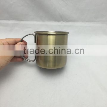 FDA Moscow Mule Mug 12 Once - Plated anti brass color