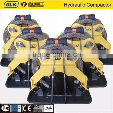 DLK Hydraulic vibrating plate compactor, vibro plate compactor, vibratory compactor suit for all excavator