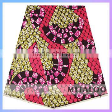 Mitaloo African Wax Prints Fabric MCT0003