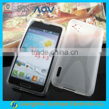 for LG VM720 Optimus F3 X line gel cover