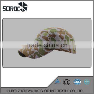 fashion high Quality outdoors sports camo caps